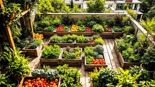 Smart DIY Urban Gardening Ideas That Turn Small Spaces Into Abundant Food Gardens