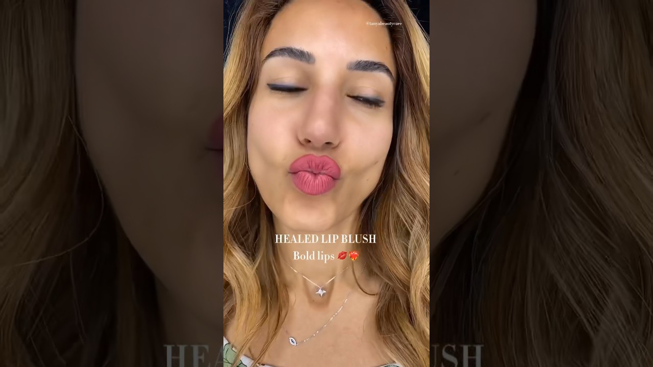 HEALED LIP BLUSH🔥 bold and beautiful! #lipblush #sydney