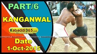 (1) Kanganwal (Sangrur) Kabaddi Tournament 1 Oct 2015