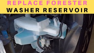 Subaru Forester Washer Fluid Reservoir Replacement (2014 - 2018)