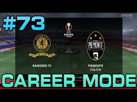 EUROPA LEAGUE FINAL!!! FIFA 22 RANGERS CAREER MODE - EPISODE 73