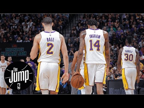 The Jump reacts to Lakers’ Brandon Ingram and rookie Lonzo Ball stepping up | The Jump | ESPN