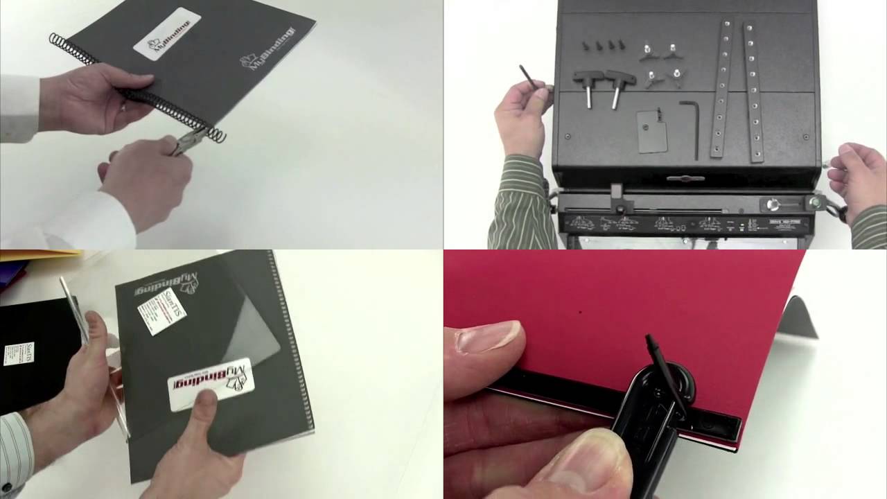 Binding Equipment Accessories Overview Video