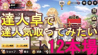 【実況】姫麻雀　達人卓で達人気取ってみたい　12本場