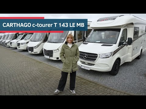 Wohnmobil CARTHAGO c-tourer T 143 LE MB 🤩 Rundgang und Roomtour mit German Television