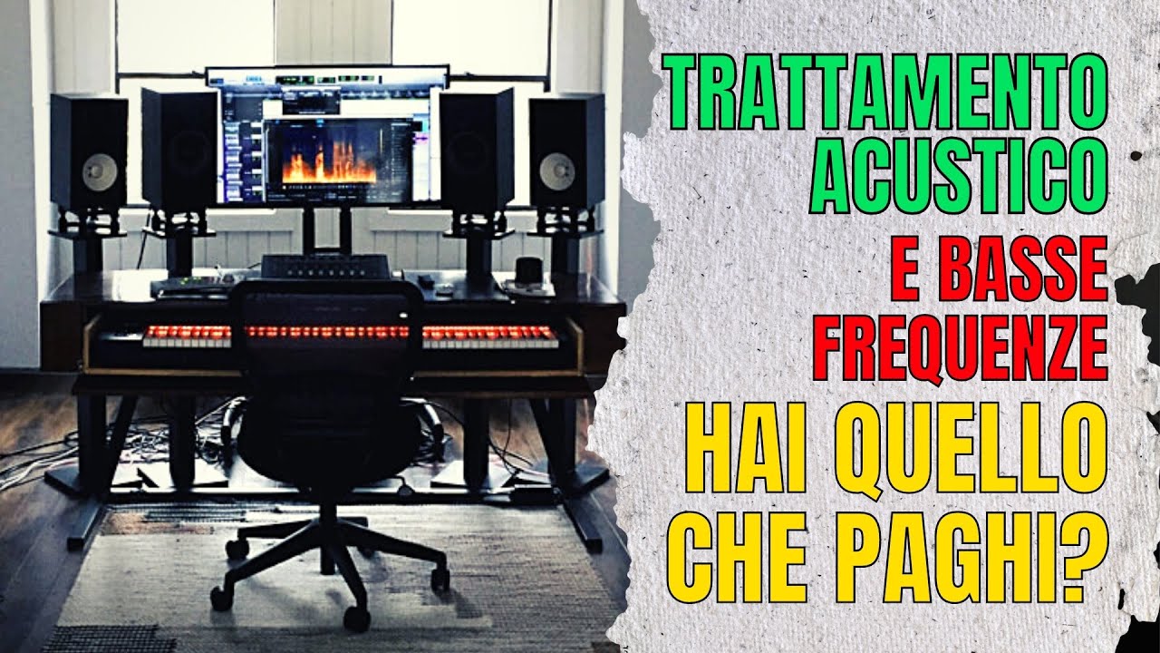 Trattamento acustico: qual è il miglior materiale per intrappolare le basse frequenze? [SUB ITA]