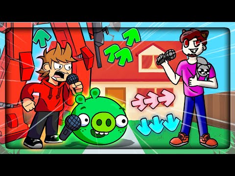 ТОРД и ЗЛОЙ СВИН ПРОТИВ НЕПТУНА FNF ✅ Friday Night Funkin' Vs. Tord Mod Remastered & PIG Full Week