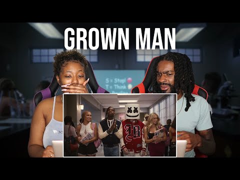 Marshmello, Polo G, Southside - Grown Man (Official Video) REACTION