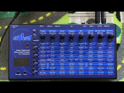 Dave Smith Instruments Evolver Desktop Monophonic Synthesizer 2002 - 2016 - Blue image 8