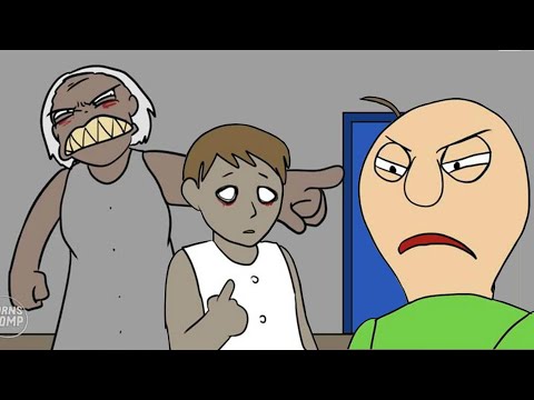 GRANNY'S SON VS BALDI BASICS GAME ANIMATION
