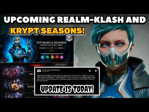 Upcoming Realm-Klash and Krypt Seasons! Update 7.1 Maintenance - Mk Mobile 