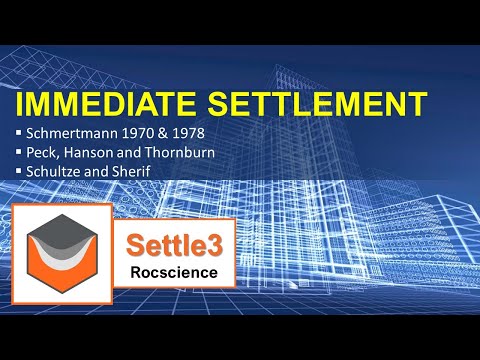 Immediate Settlement | SETTLE 3D Rocscience