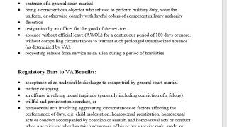 Do I Even Need a Discharge Upgrade? VA Character of Discharge (Service) Determinations
