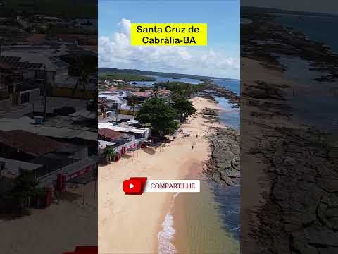 Vista de Cabrália-BA com drone
