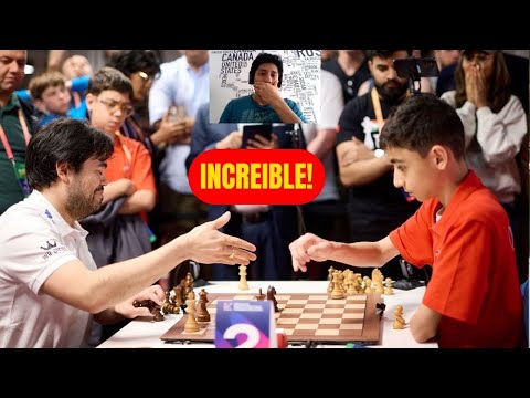 ¡INCREÍBLE! NIÑO DE 13 AÑOS DERROTA A HIKARU NAKAMURA | MUNDIAL BLITZ 2025