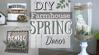 DIY Farmhouse Spring Decor Ideas | Dollar Tree DIY Home Decor 2019 | Krafts by Katelyn