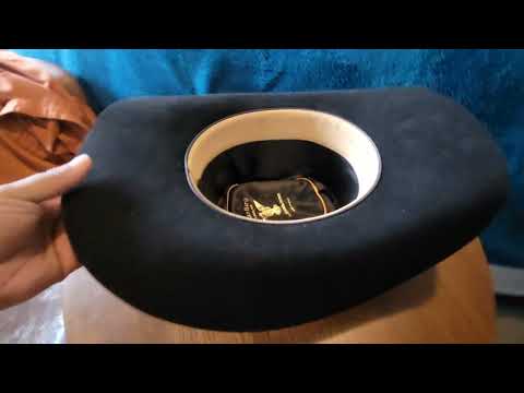 Vintage 60X American Hat Company (BLACK) UNBOXING and Reshape at The Hat Store Houston Texas
