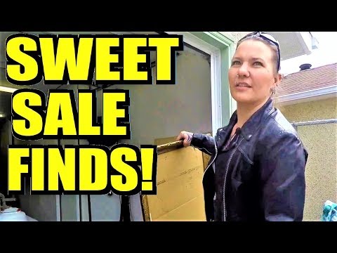 Ep171: LOOK WHAT WE FOUND AT THESE GARAGE SALES!! - The ORIGINAL GoPro Garage Sale VLOG