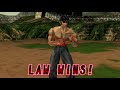 Tekken 2 Marshall Law Win Poses
