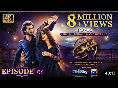 Jhoom Episode 06 - [Eng Sub] - Haroon Kadwani - Zara Noor Abbas - Digitally Presented by Ponds