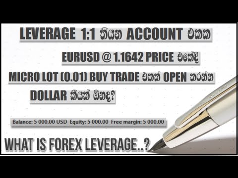 forex leverage explained sinhala