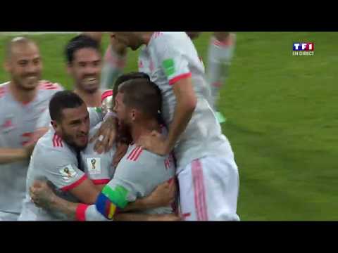 POR - ESP (2018) : La demi-volée somptueuse de Nacho poteau rentrant ! - 15/06/18 -