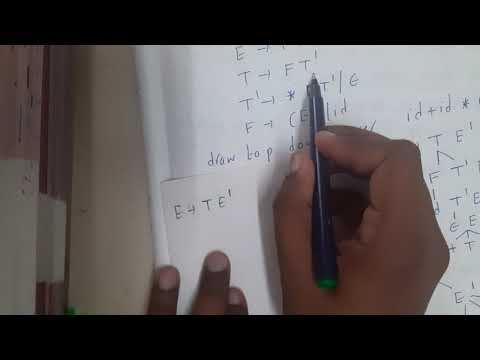 2.11 Top down parser