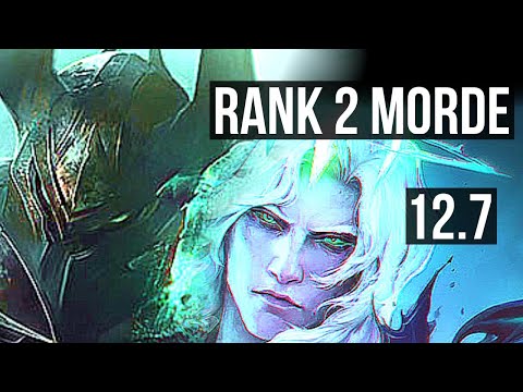 MORDEKAISER vs VIEGO (JNG) | Rank 2 Morde, 6 solo kills | BR Challenger | 12.7