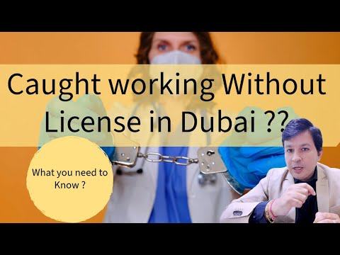 Can a Doctor's work in UAE / Dubai without license? — Dubai healthcare video by Spectronix Consultancy