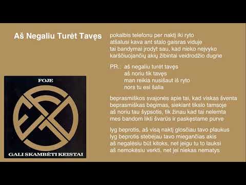 As Negaliu Turet Taves video thumbnail