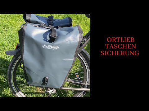 Ortlieb Backroller Taschen Sicherung