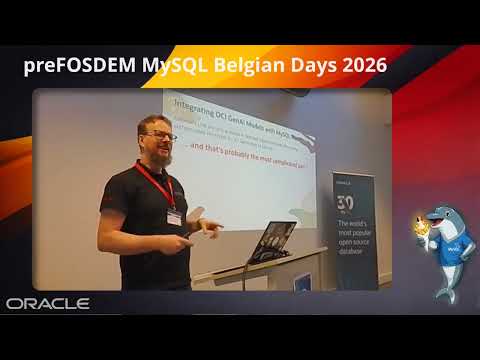 MySQL HeatWave AI on steroïd (Frédéric Descamps, Oracle/MySQL)
