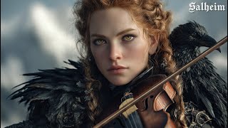The Oath of Black Feathers | 1 Hour Nordic Folk Symphonic Rock & Violin Metal (Epic Viking Music)