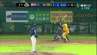 [分享] CPBL上次五局裁定提前結束,比數1:0或0:1