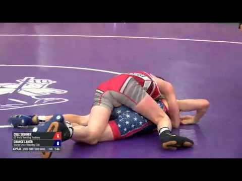 39-42 RR Rnd 2 - cole skinner (G2 World Wrestling Academy) vs. Chance Lamer (Orange Crush WC)