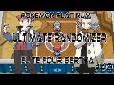 Pokemon Platinum Ultimate Randomizer Episode 40 - Elite Four Bertha