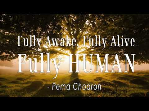 Fully Awake, Fully Alive, Fully Human | Pema Chodron