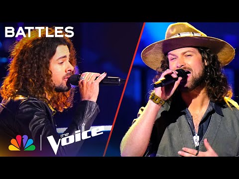 Kason Lester vs. Walker Wilson on 3 Doors Down's "Here Without You" | The Voice Battles | NBC