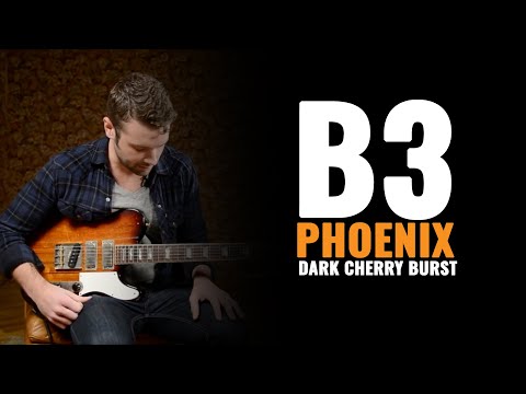 b3 Phoenix Driftwood in Dark Cherry Burst | CME Gear Demo | Joel Bauman