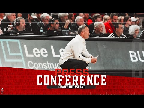Texas Tech Basketball at Houston: Postgame Press Conference | 1.7.2026