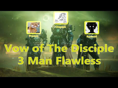 Destiny 2 - Trio Flawless Vow of the Disciple Raid (Season of The Risen)