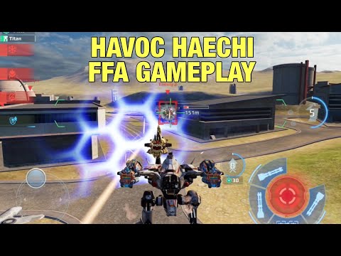 Havoc Haechi FFA Gameplay on Powerplant | War Robots Champion League Free-For-All