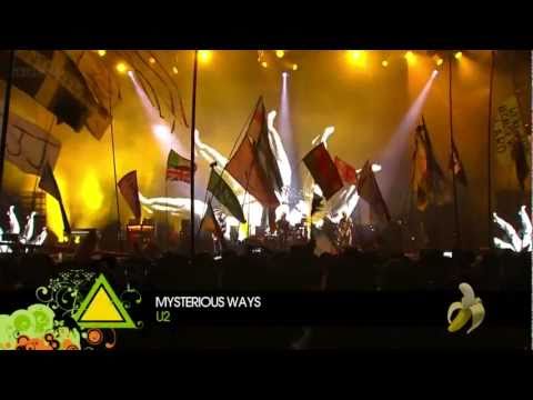 U2 Live at Glastonbury (HD) - Mysterious Ways