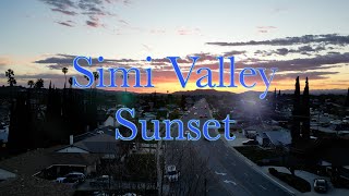 Simi Valley Sunset 3/19/24  Sunset   4K