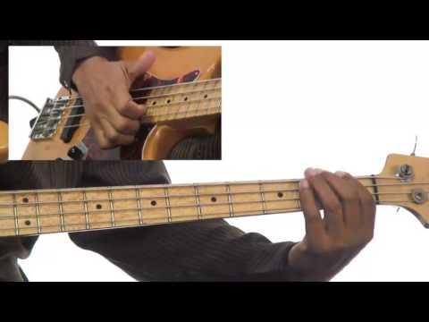 Bass Grooves - #24 5-4-1 Salsa Groove Playalong - Bass Guitar Lesson - Andrew Ford