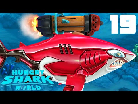 Hungry Shark World - Gameplay Walkthrough Part - 19 Ace Shark