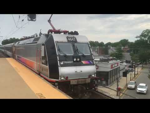 NJT and Amtrak action at Rahway, NJ 7/30/18