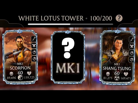 MK Mobile. The MK 1 Team NEEDS a New Character! White Lotus Fatal Tower 100 + Reward