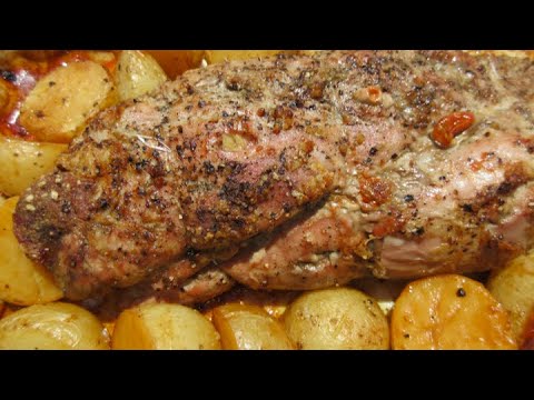 Roasted Boneless PORK LOIN With YUKON GOLD POTATOES Recipe