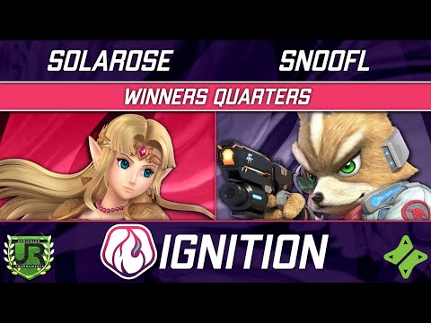 Solarose (Zelda) vs SNooFL (Fox) - Ignition 324 WINNERS QUARTERS